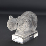 Rene Lalique chat (cat) paperweight