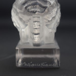 Rene Lalique chat (cat) paperweight