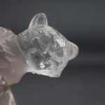 Rene Lalique chat (cat) paperweight