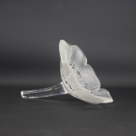 Rene Lalique Anemone ouverte flower paperweight