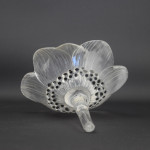 Rene Lalique Anemone ouverte flower paperweight