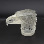 Rene Lalique tete d'aigle car mascot