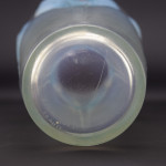 Rene Lalique opalescent & blue stained Ceylan vase