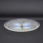Rene Lalique opalescent coquilles no4 Plate