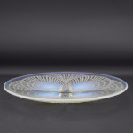 Rene Lalique opalescent coquilles no4 Plate