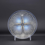 Rene Lalique opalescent coquilles no4 Plate