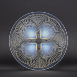 Rene Lalique opalescent coquilles no4 Plate