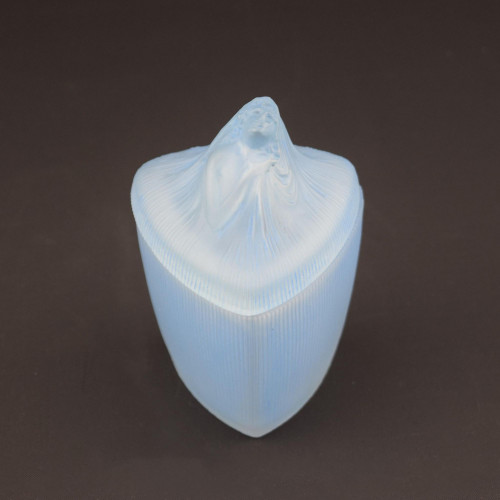 Rene Lalique tete de femme Coty box