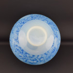 Rene lalique Aras Vase cased opalescent glass
