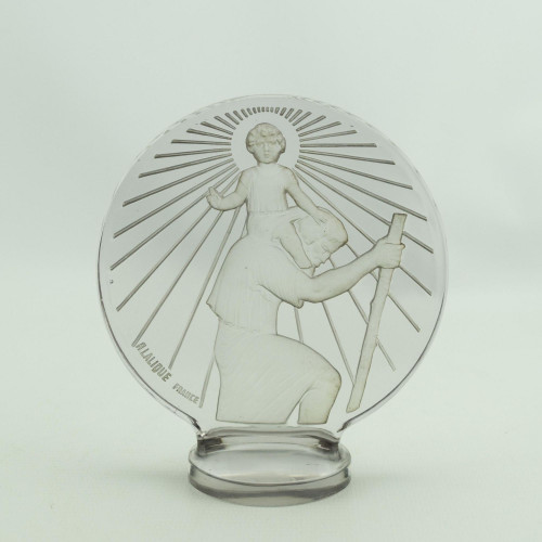 Rene Lalique St Christopher Car Mascot