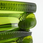 Rene Lalique  Olive green saint-marc vase