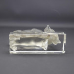 Rene Lalique Taureau paperweight