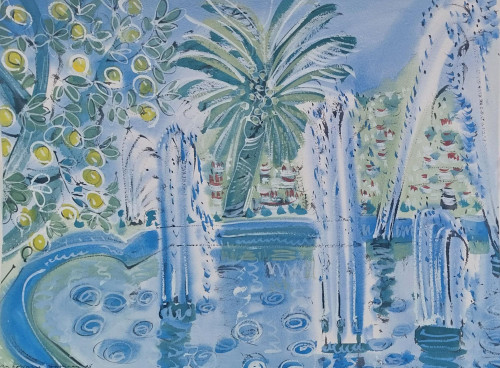 Villa Ephrussi Fountains, Cap Ferrat