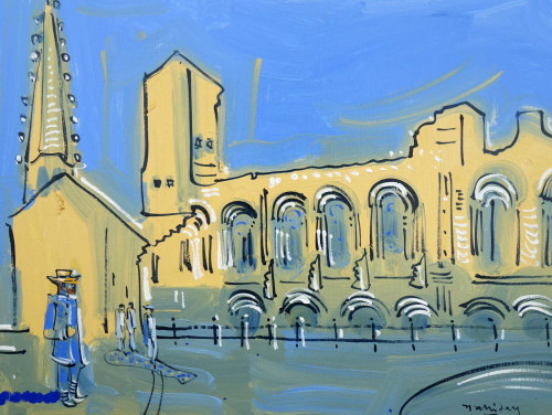 Van Gogh in Arles, the Arena
