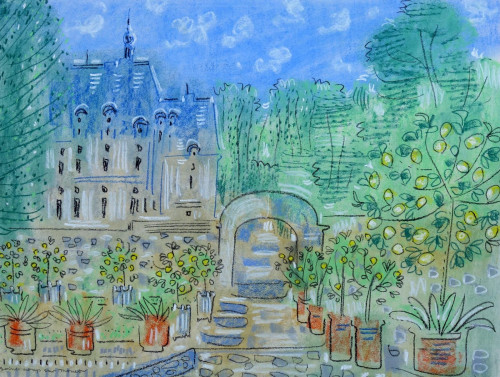 Lemons at Chateau de St. Loup