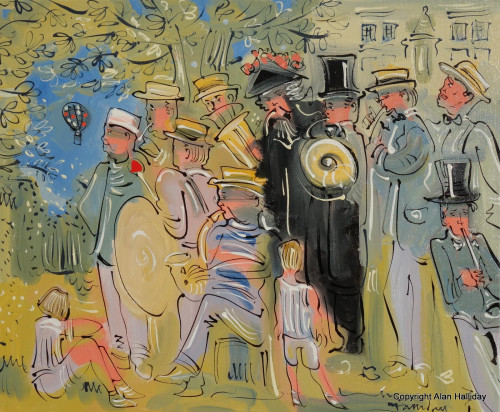 Fanfare at Chateau de Coussay