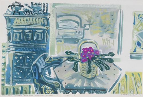 Still Life at the Krasner/Pollock home, The Hamptons