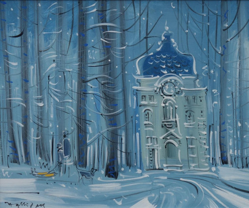The Dome at Richelieu, snow