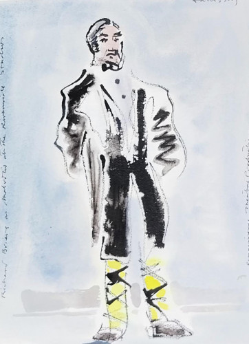 Richard Briers as Malvolio