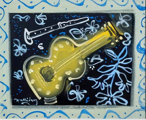 Guitar Still Life