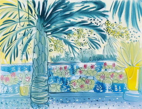 The Pool at Jardin Majorelle I