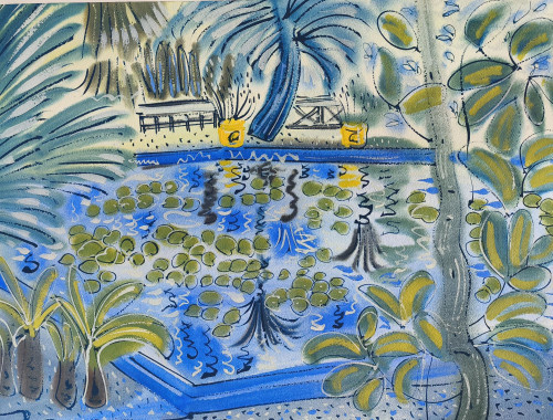 Reflecting Pool in Marrakesh