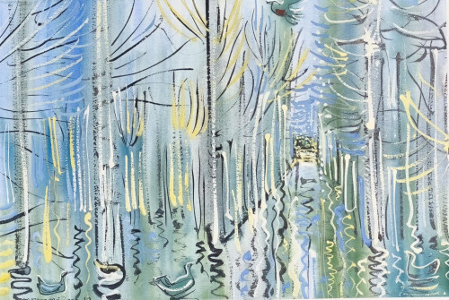 Flooded Forest near the Loire