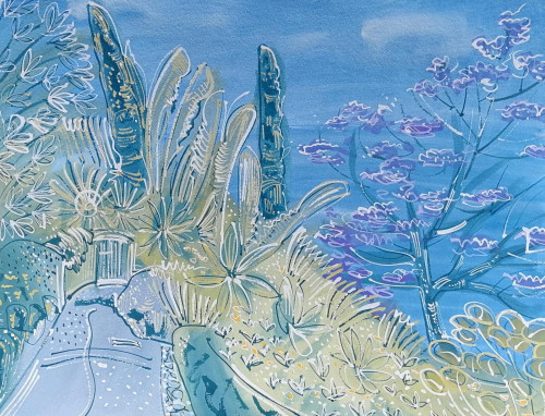 Jacaranda at Giardini Hanbury V