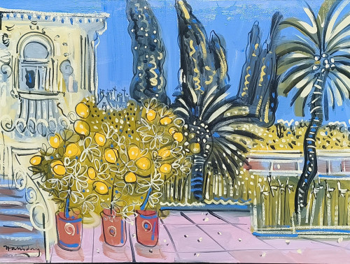 Terrace at Musée Bonnard, Le Cannet