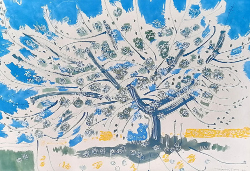 Blossoming Cherry at Les Pailles