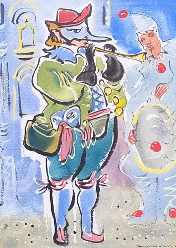 Muicians Carnevale Venezia