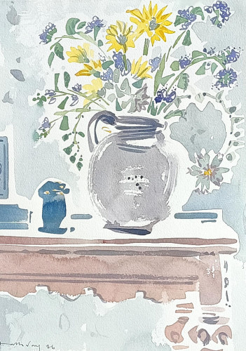 Still Life on Console table.