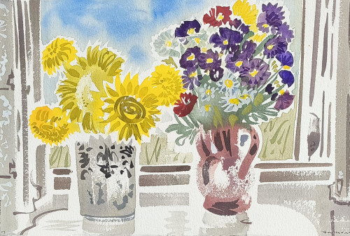 Still Life at Les Pailles, late Summer, II