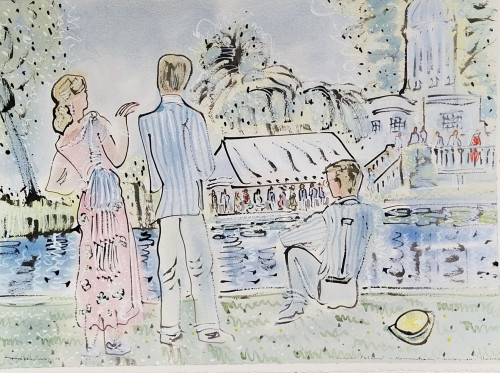 Henley on Thames, Royal Regatta, Temple Island