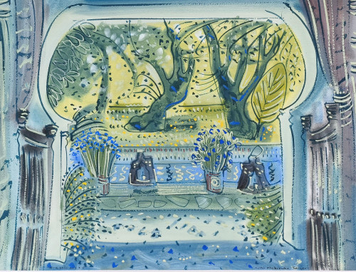 Gate to the Garden at Villa Mabrouka