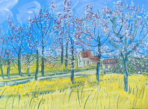 The Almond Orchard at Marcay