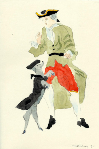 Meissen figures at the Museo Capodimonte, Naples