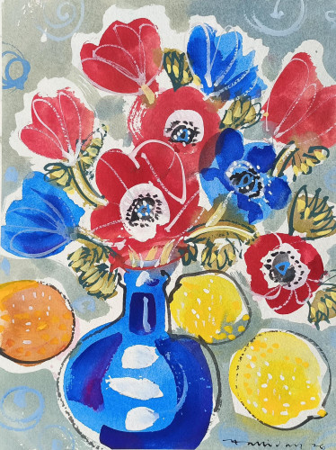 Anemones with Tangerine and Lemon