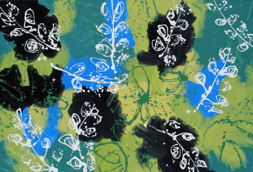 Horse Chestnuts in flower