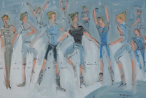 Les Ballets de Monte Carlo, Rehearsal