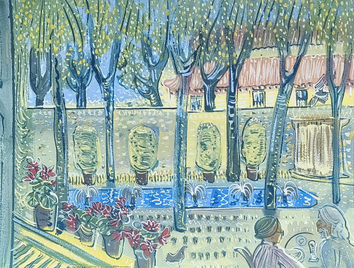 The Garden at the Picasso Museum, Malaga