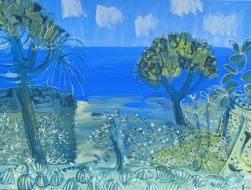 The Atlantic from Donao Garden, Tangier