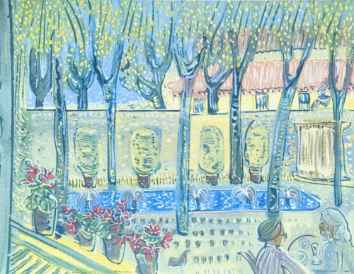 Picasso Museum Garden, Malaga