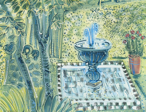 Fountain at Villa Mabrouka, Tangier