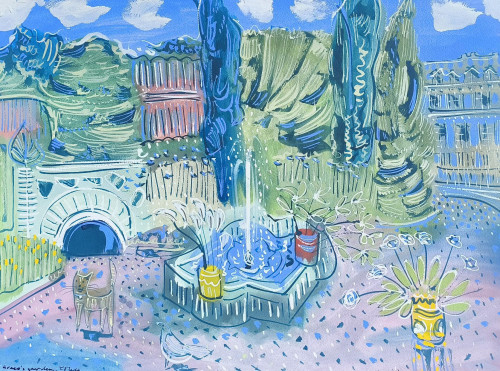 El Greco's Garden, Toledo