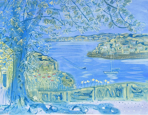 From Cap Ferrat, Ephrussi Gardens