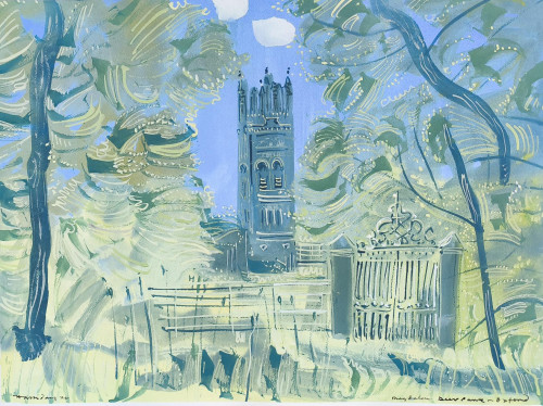 Magdalen College from the Deer Park