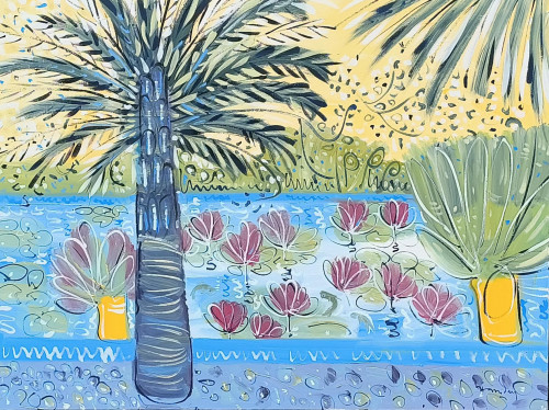 Lotus Blossom, Jardin Majorelle