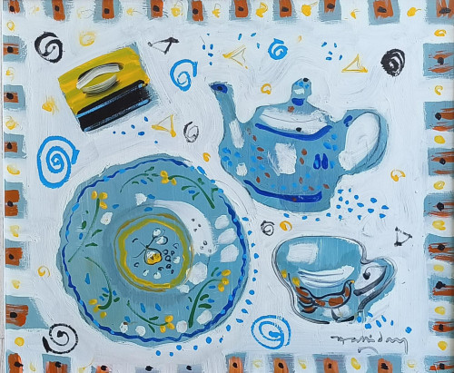 Teapot Still Life