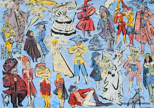 Comedie Italienne - Venice carnival